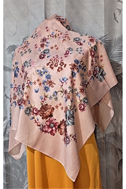 Huzurlu İpek Desenli Oyalık Yazma 100 cm.