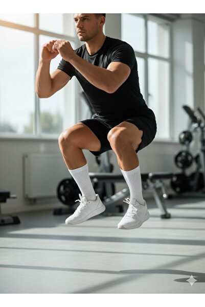 Perita.Life Men'S, Basic, 100% Cotton 6 Pairs Short Socks-College & Tennis Socks