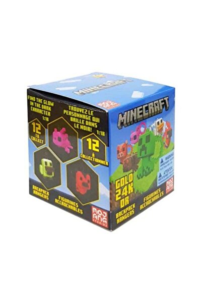 JUST TOYS Minecraft Collectible Backpack Hangers (Random 1 Piece)