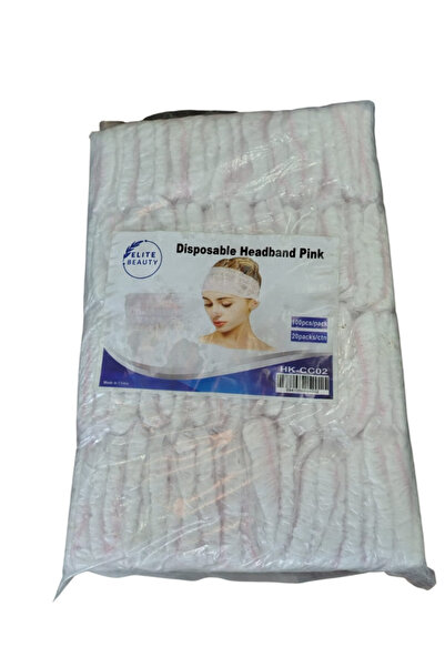 ELITE BEAUTY 100 Pieces Disposable Headbands