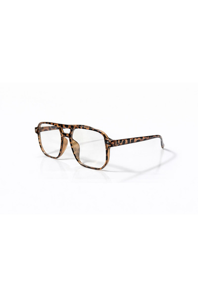 Toz Vintage Adessa Leopard Pattern Vintage Retro Glasses