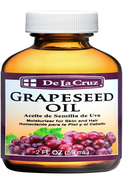 De La Cruz E1220- زيت بذور العنب من دي لا كروز® 2 أونصة سائلة.