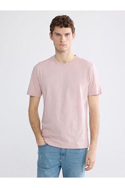 LC Waikiki Ανδρικό μπλουζάκι LCWAIKIKI Classic Crew Neck από χτενισμένο βαμβάκι