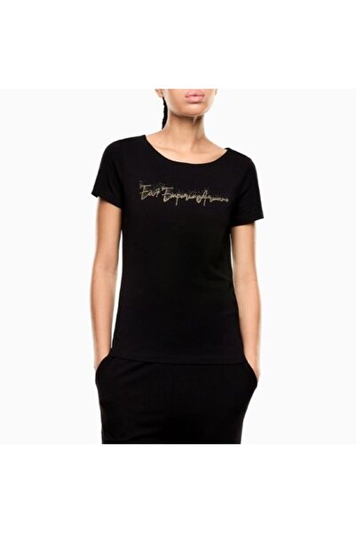 EA7 Tricou TRAIN LOGO SERIES W HANDWRTEN TEE CROSSOVER Femei