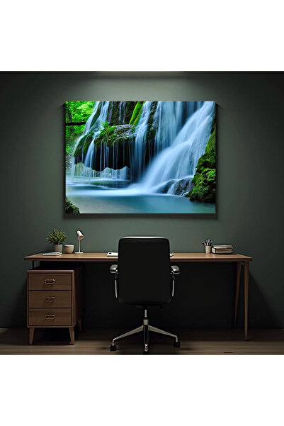 Printees Tablou - Cascada Bigăr - Canvas pe șasiu