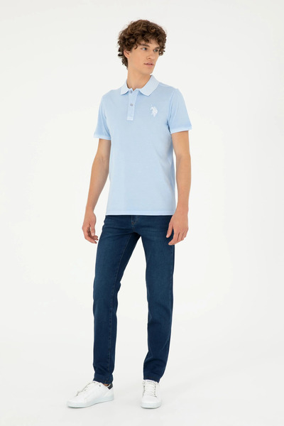 U.S. Polo Assn. Men's Blue Jean Slim Fit Pants