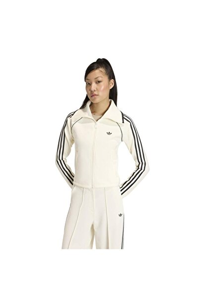 adidas KD2965-K Slım Tt Kadın Ceket Krem