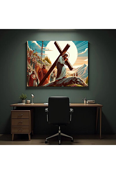 Printees Tablou - Isis cărând crucea - Canvas pe șasiu