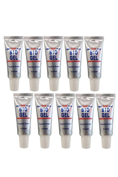GOLD BIO GEL 10 Adet 15ml Topikal Krem Dövme Kalıcı Makyaj Microblading Epila...
