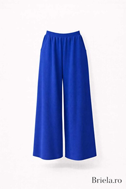 Pierino Flared cotton pants, made in Romania