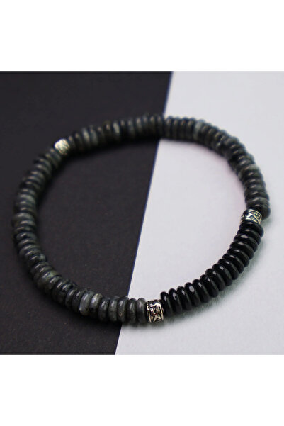 B Design jewelry Labradorite Stone &amp;   Onix Bracelet