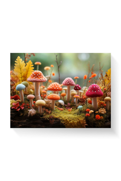 Printees Tablou - Ciupercuțe - Canvas pe șasiu