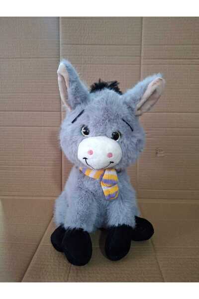 berattoys 30 cm sesli peluş eşek uyku arkadaşı hediyelik peluş oyuncak eşşek ...