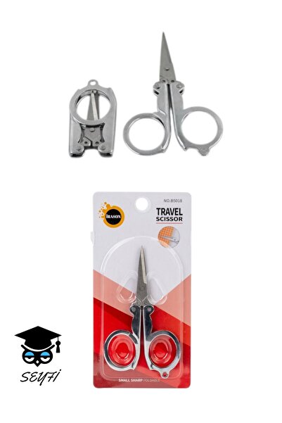 SEYFİKİRTASİYE Scissors Foldable Metal Small
