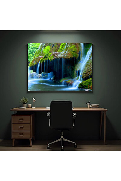 Printees Tablou - Cascada Bigăr - Canvas pe șasiu