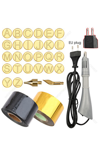 Choice3 AZ GoldenBlack Heated Stamping Foil Pen Electric Hot Applicator Tool ...