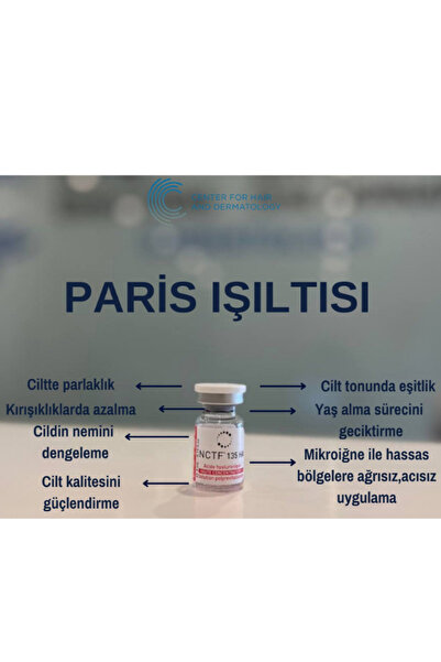 paris ışıltısı Nctf (1) Flakon ! (3) ml + (UTS KAYITLI) ENJEKTÖRTERİ VE TOPİC...