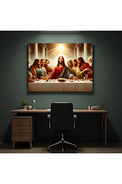 Printees Tablou - Cina cea de taină - Canvas pe șasiu