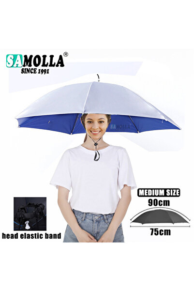 Choice قبعة مظلة مطر محمولة قابلة للطي من ميدل جي، لون أخضر عسكري، مناسبة للت...