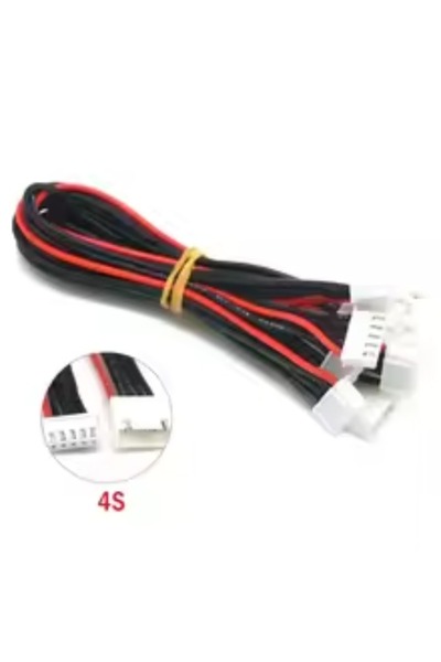 Choice 4S 20CM 5PCS 5PC Battery Balance Charger with Silicone Wire Extension ...