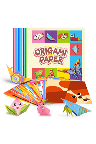 Choice مجموعة أوريغامي إبداعية على شكل حيوانات، تتضمن 54 ورقة أوريغامي مزدوجة...