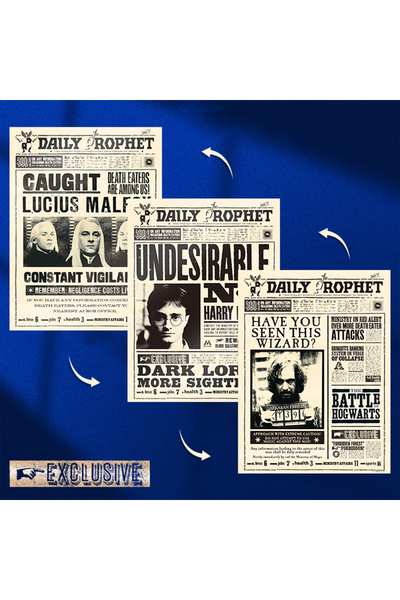 Choice ملصق هاري بوتر الأصلي (نسخة واحدة)، ملصق مطلوب للنبي، ملصق مشهد، نسخة ...