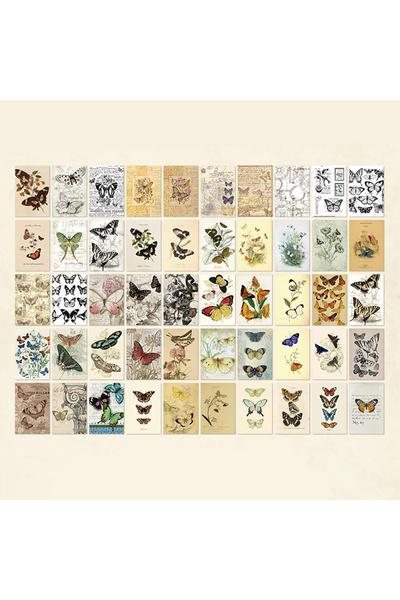 Choice S21264-1 100pcs/book Dual-material Material Book Retro Memoir Series M...