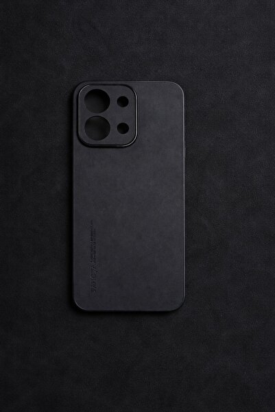 Alstrap غطاء خلفي فاخر لهاتف شاومي ريدمي 15C بملمس جلد الغزال - غطاء هاتف ناع...