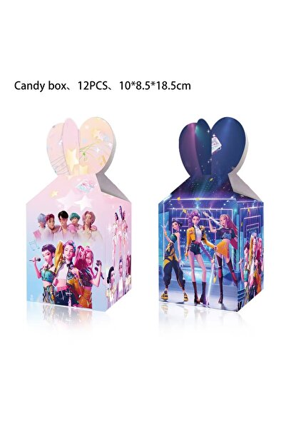 Choice 12pcs candy box New Kpop Demon Hunters Party Favors Baby Shower Kids G...