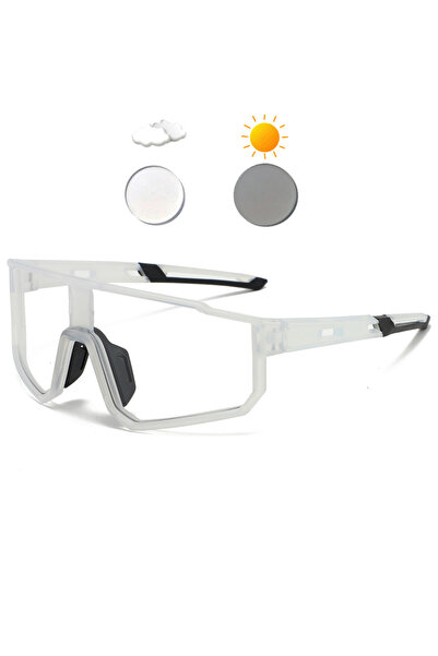 Choice NA8 Brand New Fashion Photochromic Cycling Sunglasses Men Women Drivin...