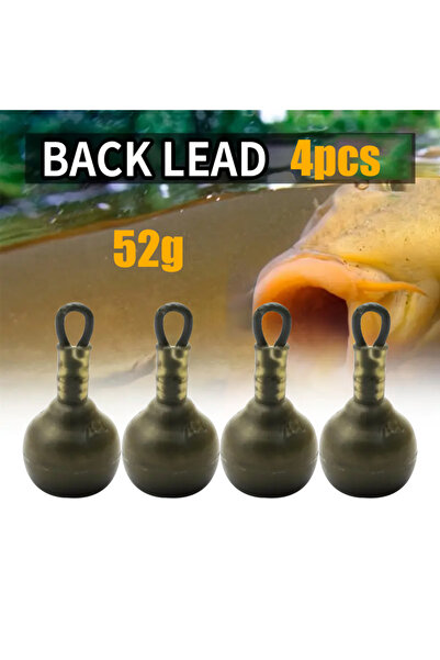 Choice أوزان صيد خاصة بالكارب، 52 غرام، 4 قطع، مثبتات ثقل الصيد، ومعدات تثبيت...