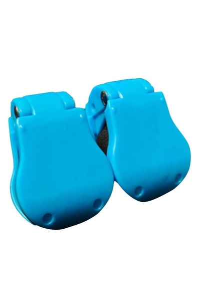 Choice قطعتان من مشابك تثبيت حامل صنارة الصيد باللون الأزرق، حامل صنارة صيد ب...