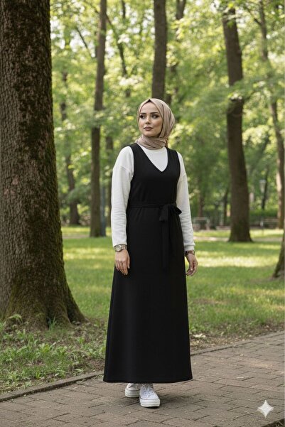 CNG MODA Hijab Black Gilet