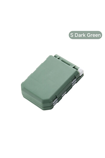 Choice صندوق تخزين أدوات صيد مقاوم للماء من HAUT TON، لون أخضر داكن، مزود بفو...