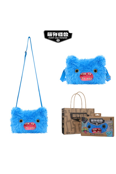 Choice حقيبة كروسبودي دمية قطيفة ناعمة من الجيل الثالث من فغلر باغر الأصلية، ...