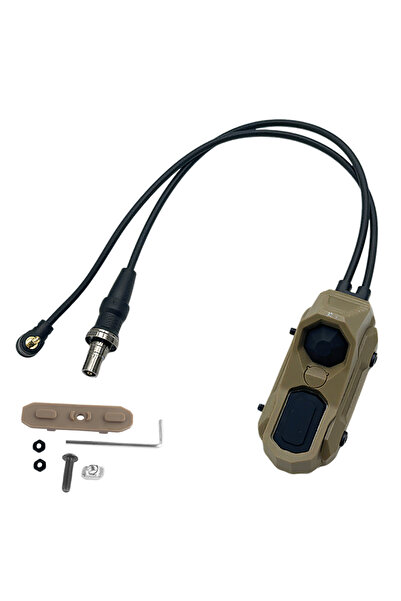 Choice مفتاح ضغط ثنائي الوظائف مدمج عن بعد من AXON Tactical، مصباح يدوي، جهاز...