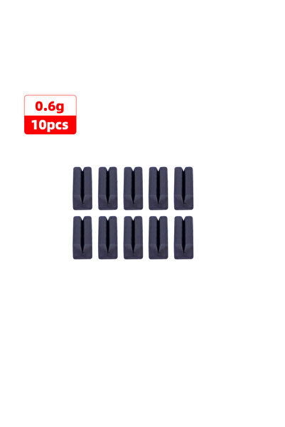 HIRISI 10 قطع 0.6 غرام، 10 أو 20 قطعة من ملحقات صيد الكارب، أوزان ثقل سريعة ا...
