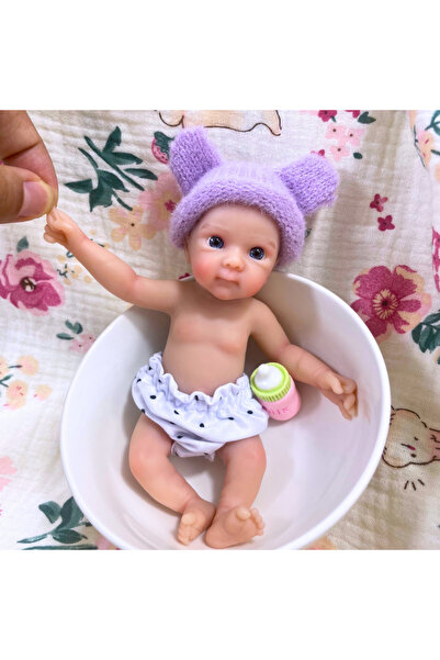 Choice Silicone Girl 15CM Mini Bettie Full Solid Silicone Reborn Baby Doll Wa...