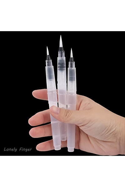 Choice 3Pcs Water Brush 3/36PCS Water Coloring Brush Pens Portable Soft Water...