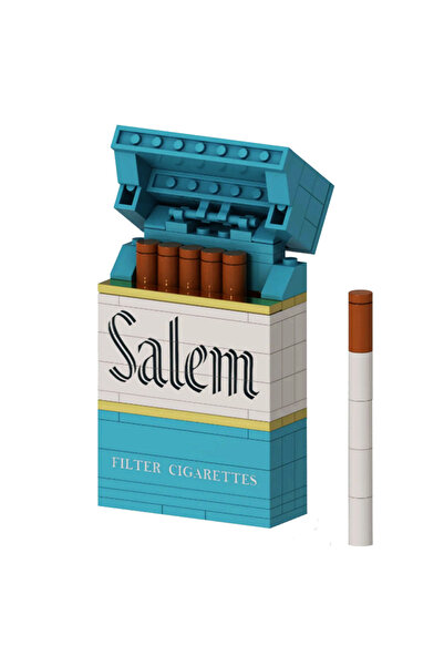 Choice مجموعة بناء إبداعية رائعة من علبة سجائر جديدة من ماركة MOC 01، تتضمن م...