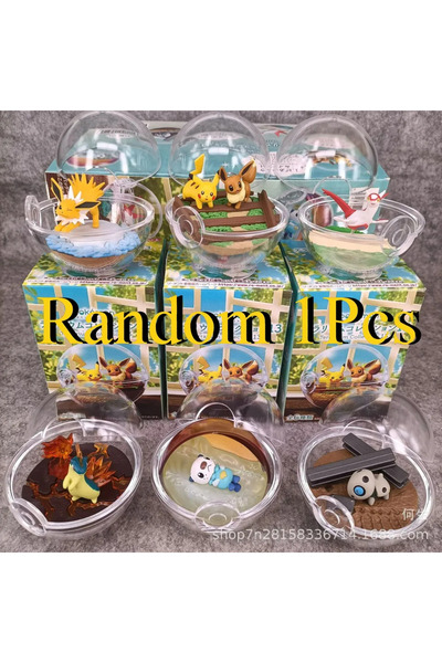 Choice1 لعبة بوكيمون تيراريوم عشوائية، قطعة واحدة، من سلسلة ألعاب الصناديق ال...