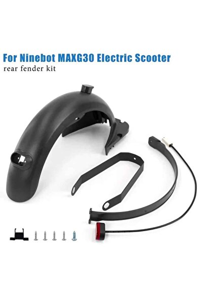 Choice Set B Front Rear Fender Kit for Ninebot MAX G30 Electric Scooter Taill...