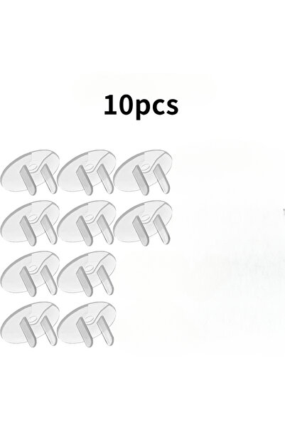 Choice أغطية منافذ كهربائية شفافة مقاومة للأطفال - B8428A، 10/20 قطعة - مقابس...