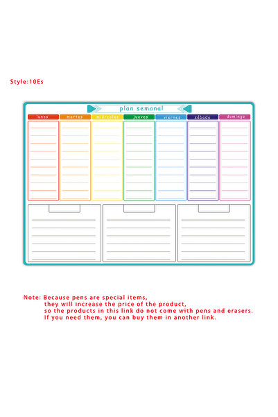 choice2 Only-10ES A3 Size Magnetic Weekly &monthly Planner Dry Erase Calendar...