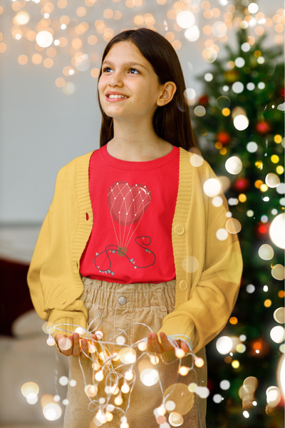 MVRDAR Tricou copii 100% bumbac unisex colectia Valentines Day