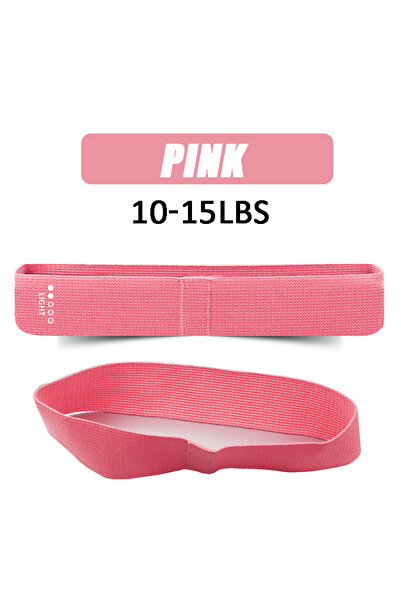 Choice أشرطة مقاومة مرنة للياقة البدنية باللون الوردي للتدريب المنزلي وممارسة...