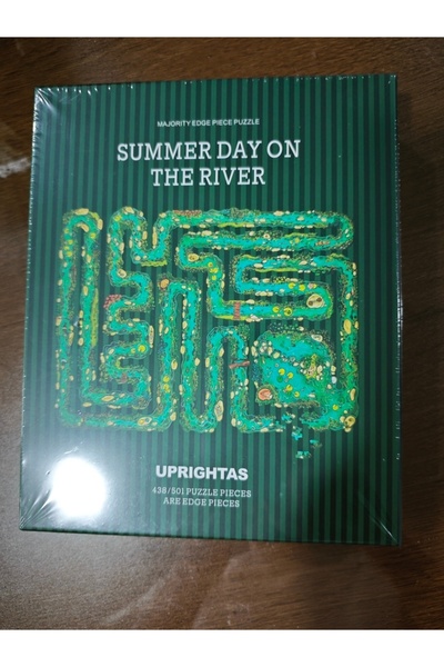 Choice أحجية "يوم صيفي على ضفاف النهر" قطعة واحدة، 501 قطعة أحجية فريدة من نو...