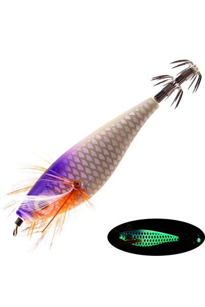 Choice طُعم صيد الحبار البلاستيكي ماغنيشر CC11-01 بطول 10 سم ووزن 13.8 غرام، ...