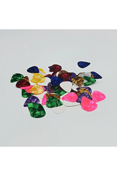 Choice1 0.46MM x 100cs 100Pcs/lot Colorful Guitar ks Multi Cellouid Plectrum ...