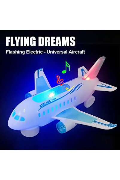 Choice Electric plane Children's Electric Omni Directional Shock-Resistant Si...